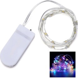 Λαμπάκια led με πολύχρωμο φωτισμό και καλώδιο χαλκού 2m - OEM 54127