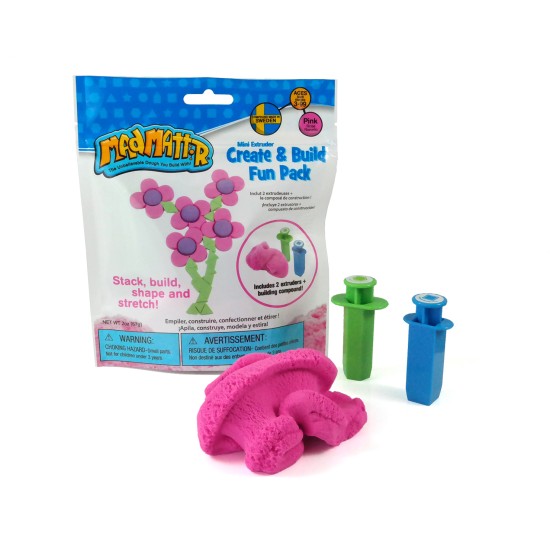 Wabafun Mad Mattr - Master Builder Mini Extruder Set - Ροζ C02G0650032 Wabafun Mad Mattr - Master Builder Mini Extruder Set - Ροζ C02G0650032