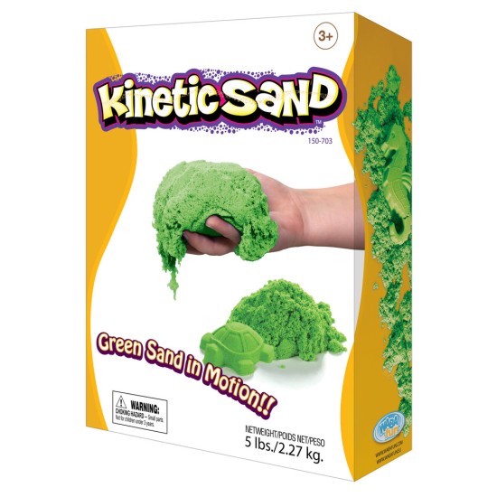 Wabafun Kinetic Sand  Πράσινο χρώμα 2270 γραμ C02G0650016