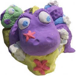 Wabafun Κουβαδάκι Bubber Bucket 200 γραμμαρίων Λευκό C02G0650004