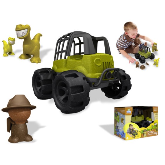 Sprig Οικολογικό Τρακτέρ Ζούγκλας με Οδηγό και Δεινόσαυρους C02GO220018