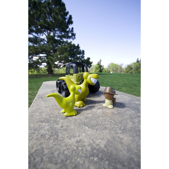 Sprig Οικολογικό Τρακτέρ Ζούγκλας με Οδηγό και Δεινόσαυρους C02GO220018