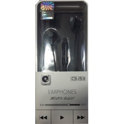 Ακουστικά Handsfree CS-153 Black OEM
