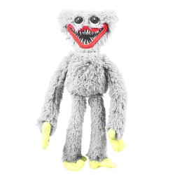Huggy Wuggy βελούδινη κούκλα Γκρι 40cm