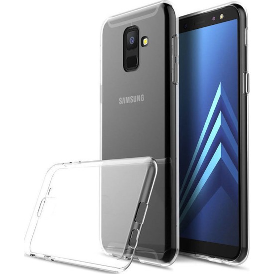 OEM Back Cover Σιλικόνης Διάφανο (Galaxy A6 2018)