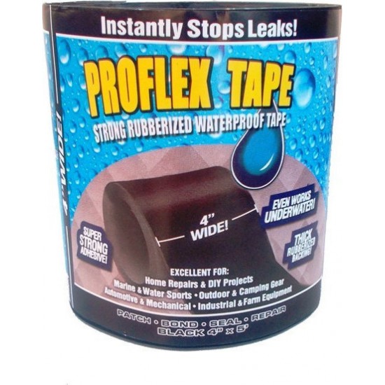 Aυτοκόλλητη αδιάβροχη μονωτική ταινία ProFlex tape Aυτοκόλλητη αδιάβροχη μονωτική ταινία ProFlex tape