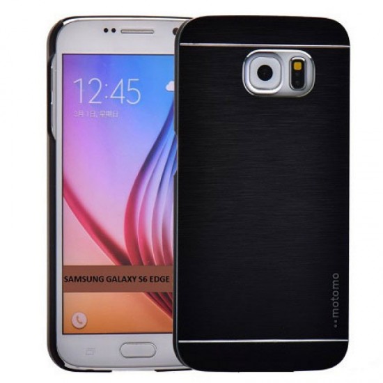 Samsung Galaxy S6 θήκη Αλουμινίου Black Motomo