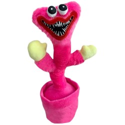 Huggy Wuggy Pink που Χορεύει και Μιλάει Επαναφορτιζόμενος 17χ34εκ. 32cm