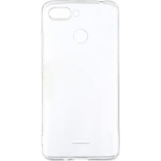 OEM Back Cover Σιλικόνης 0.3 Διάφανο (Xiaomi Redmi 6) OEM Back Cover Σιλικόνης 0.3 Διάφανο (Xiaomi Redmi 6)