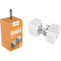 Αντάπτορας LDNIO Universal Plug 6AMAX Z4 White
