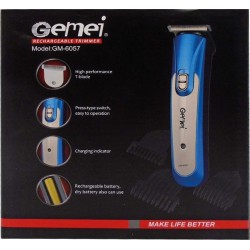 Επαναφορτιζόμενη Ξυριστική Μηχανή – Gemei Gm-6057