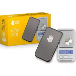  ΜΙΝΙ ΨΗΦΙΑΚΗ ΖΥΓΑΡΙΑ ΑΚΡΙΒΕΙΑΣ HANDY SCALE 0.01-200