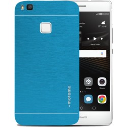 Huawei P9 Lite - Θήκη Αλουμινίου Γαλάζιο Motomo