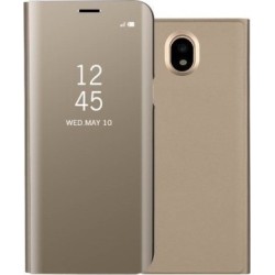 OEM Clear View Book Μπεζ (Huawei P20 Lite)