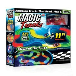Αυτοκινητόδρομος με led αυτοκινητο – magic tracks 220pcs
