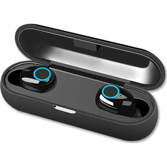 Ακουστικά TWS Q10 HiFi Bluetooth Headset Μαύρα