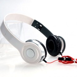 V2 creative high-end gifts telescopic folding headset phone MP3 headsets factory outlet white