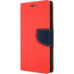 BookStyle Fancy Case Samsung   A7 2017 Red oem