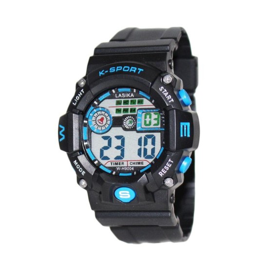 Ψηφιακό Ρολόι K-SPORT Lasika 30m αδιάβροχο (3 ATM )με Χρονόμετρο & Φωτισμό