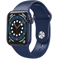 Smartwatch WearFit HW22 Pro Black 45mm Magnetic Navy Blue