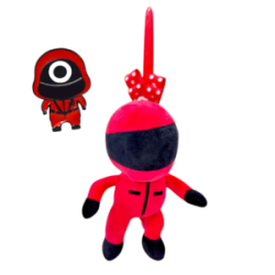 Λούτρινο squid game 25cm Κόκκινο