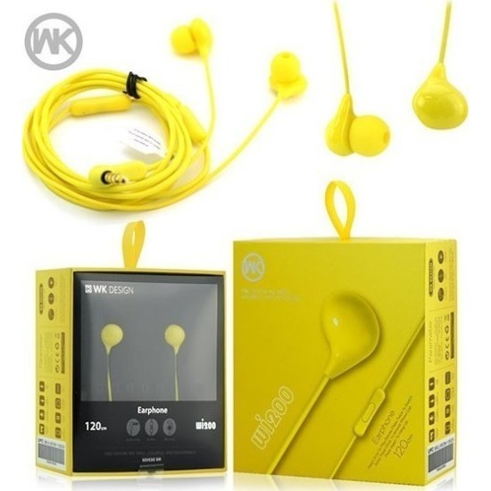 Ενσύρματο ακουστικό WK Wi200 με εξαιρετική ποιότητα ήχου και απόδοσης.