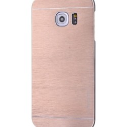 ΘΗΚΗ MOTOMO BRUSHED ALUMINUM GALAXY S6 EDGE ΧΡΥΣΟ OEM