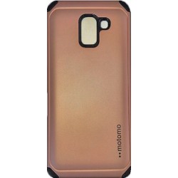 Samsung Galaxy J6 (2018) J600F Luxury Hard Silicone Back Cover Reinforced in the Corner Bronze (motomo)