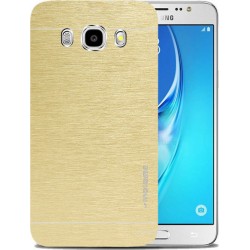Samsung Galaxy J5 2016 θήκη Αλουμινίου Χρυσή Motomo