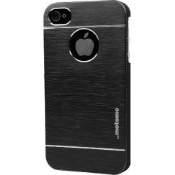 Motomo Metallic Aluminium  Mαύρη (iPhone 5/5s/SE)