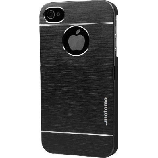 Motomo Metallic Aluminium Mαύρη (iPhone 5/5s/SE) Motomo Metallic Aluminium Mαύρη (iPhone 5/5s/SE)