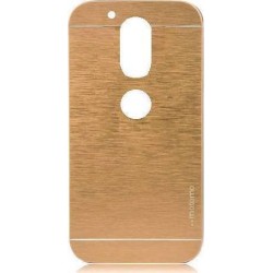 Motomo Back Cover Μεταλλικό Xρυσό  (Moto G4/G4 Plus)