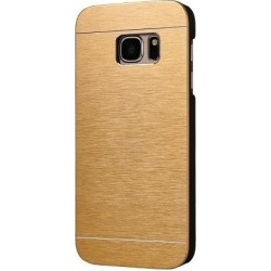Motomo Back Cover Μεταλλικό Χρυσό (Galaxy S7 Edge)