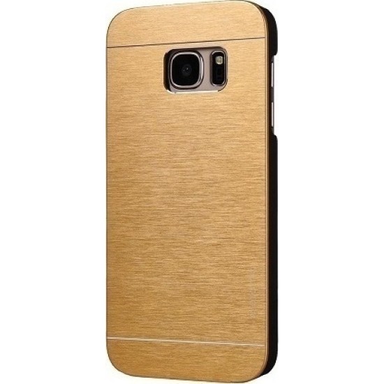 Motomo Back Cover Μεταλλικό Χρυσό (Galaxy S7 Edge) Motomo Back Cover Μεταλλικό Χρυσό (Galaxy S7 Edge)
