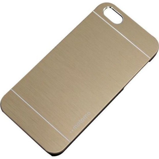 Motomo Metallic Θήκη Χρυσή  (iPhone 5/5s/SE)
