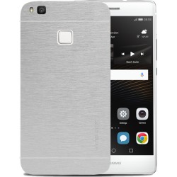 Huawei P9 Lite - Θήκη Αλουμινίου Ασημί Motomo