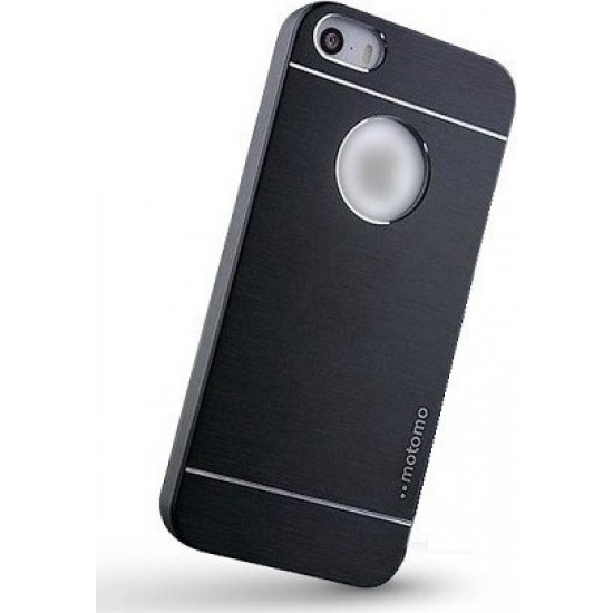 Motomo Aluminium Back Cover Mαύρη (iPhone 6/6s Plus)