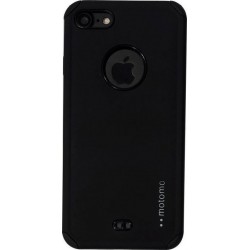 Motomo Back Cover Πλαστικό Μαύρο (iPhone 8/7)