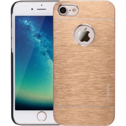 Motomo Back Cover Μεταλλικό Θήκη Χρυσή (iPhone 8/7)