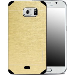Samsung Galaxy S6 θήκη Αλουμινίου Χρυσή Motomo
