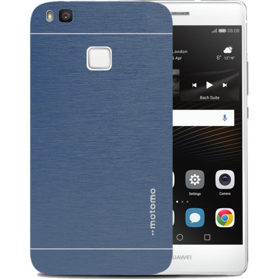 Huawei P9 Lite - Θήκη Αλουμινίου Μπλε Ανθρακί Motomo Huawei P9 Lite - Θήκη Αλουμινίου Μπλε Ανθρακί Motomo