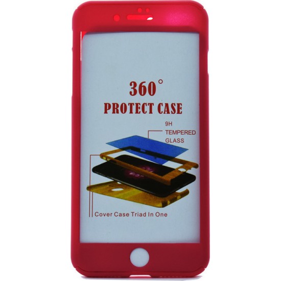 OEM Body 360 Ροζ + Tempered Glass (iPhone X/Xs) OEM Body 360 Ροζ + Tempered Glass (iPhone X/Xs)