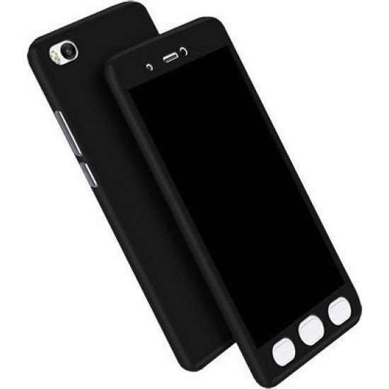 OEM 360 Full Body Μαύρο + Tempered Glass (Xiaomi Redmi 4a) OEM 360 Full Body Μαύρο + Tempered Glass (Xiaomi Redmi 4a)