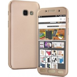 OEM 360 Full Cover Μπεζ (Galaxy A5 2017)