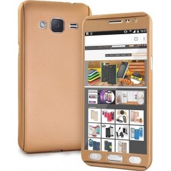 OEM 360 Full Cover Μπεζ (Galaxy J3 2016)