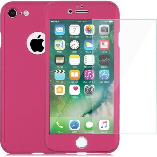 OEM 360 Full Cover Ροζ (iPhone 8/7 Plus)