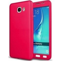 OEM 360 Full Cover Ροζ & Tempered Glass (Galaxy A5 2017)