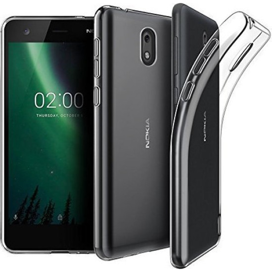 OEM Back Cover Σιλικόνης 0.3mm Διάφανο (Nokia 3.1)