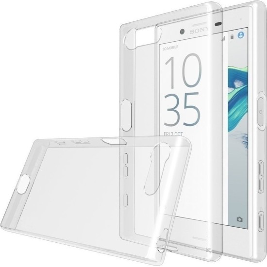OEM 0.3mm Back Cover Σιλικόνης Διάφανο (Xperia X Compact)