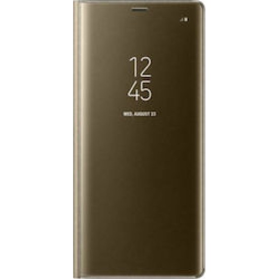 OEM Clear View Χρυσό (Galaxy j8 2018)